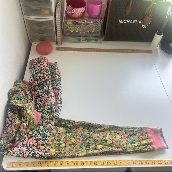 Anthropologie Conditions Apply Floral Hoodie Botanical Pattern Size Small - Picture 12 of 13